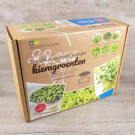 Zadenpakket 'Kiemgroenten met schaaltje'